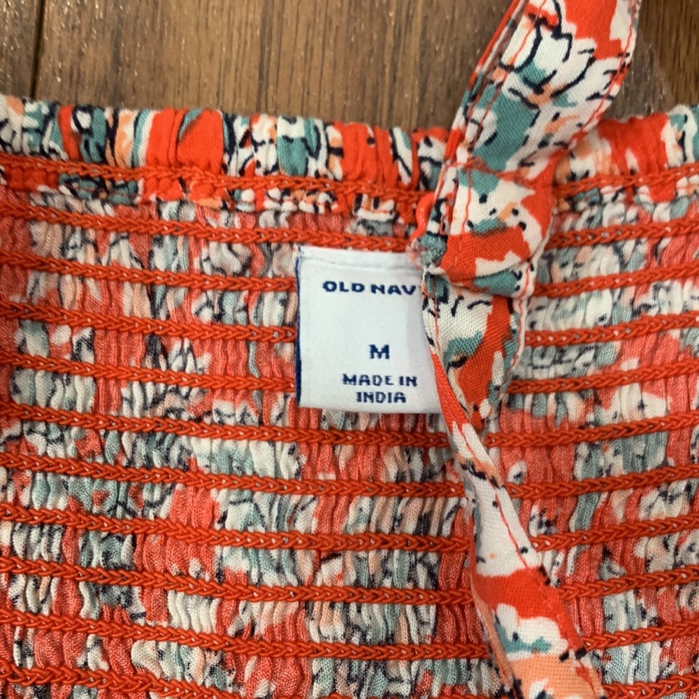 🌟3 for $20🌟 Old Navy floral smocked midi dress - size medium